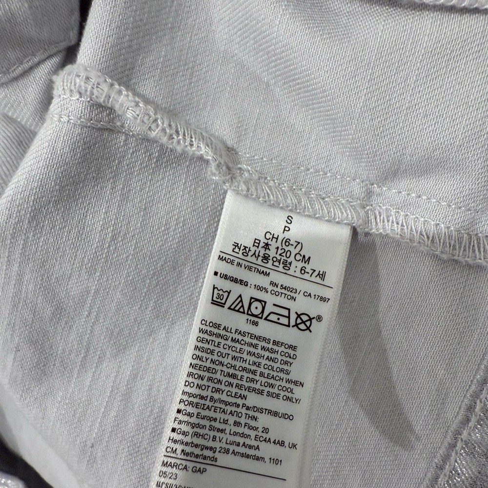 GAP Kids Silver Denim Jacket - Picture 6 of 6